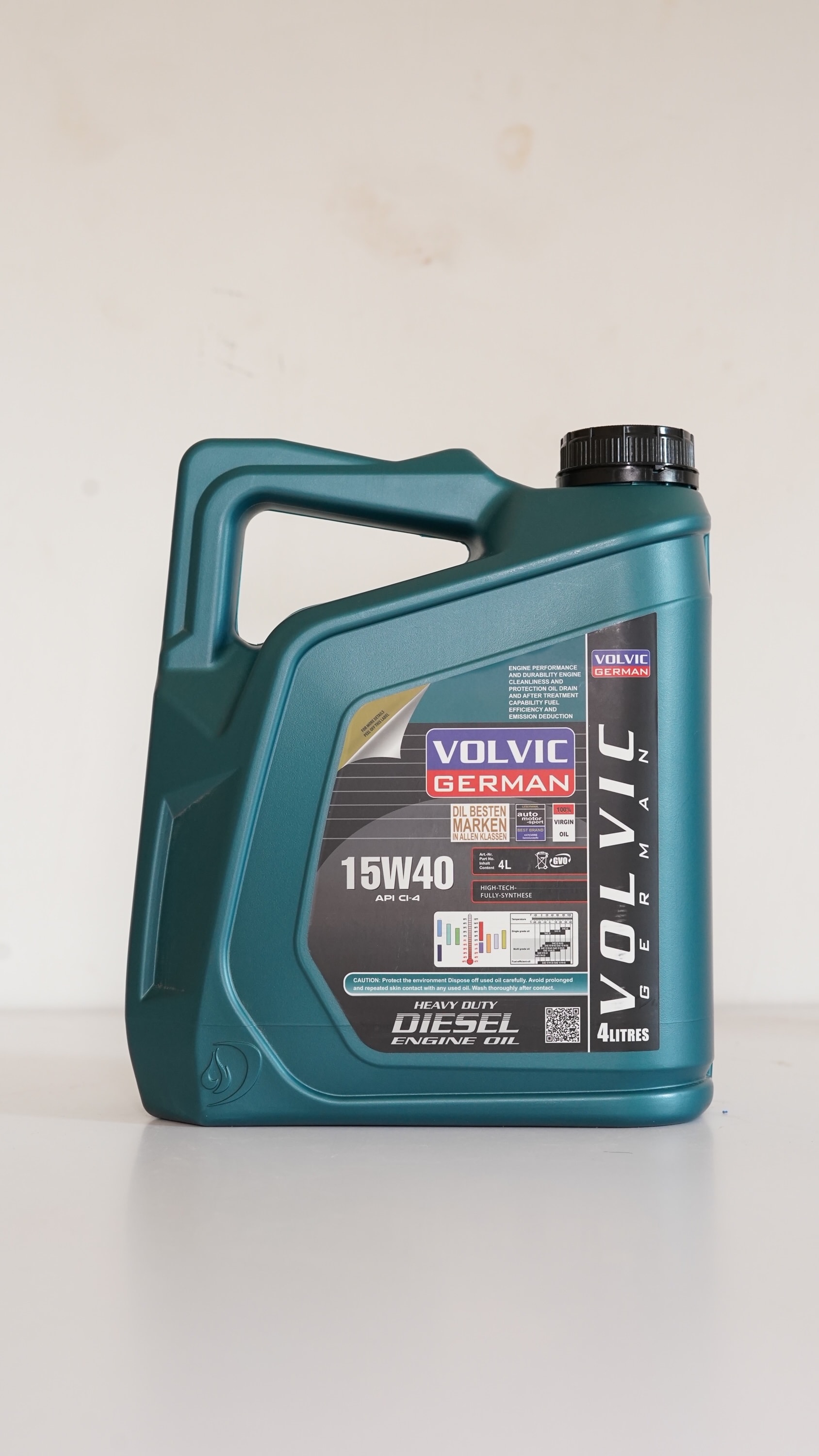 Volvic German 15W-40 CI-4 diesel engine oil 4 litres