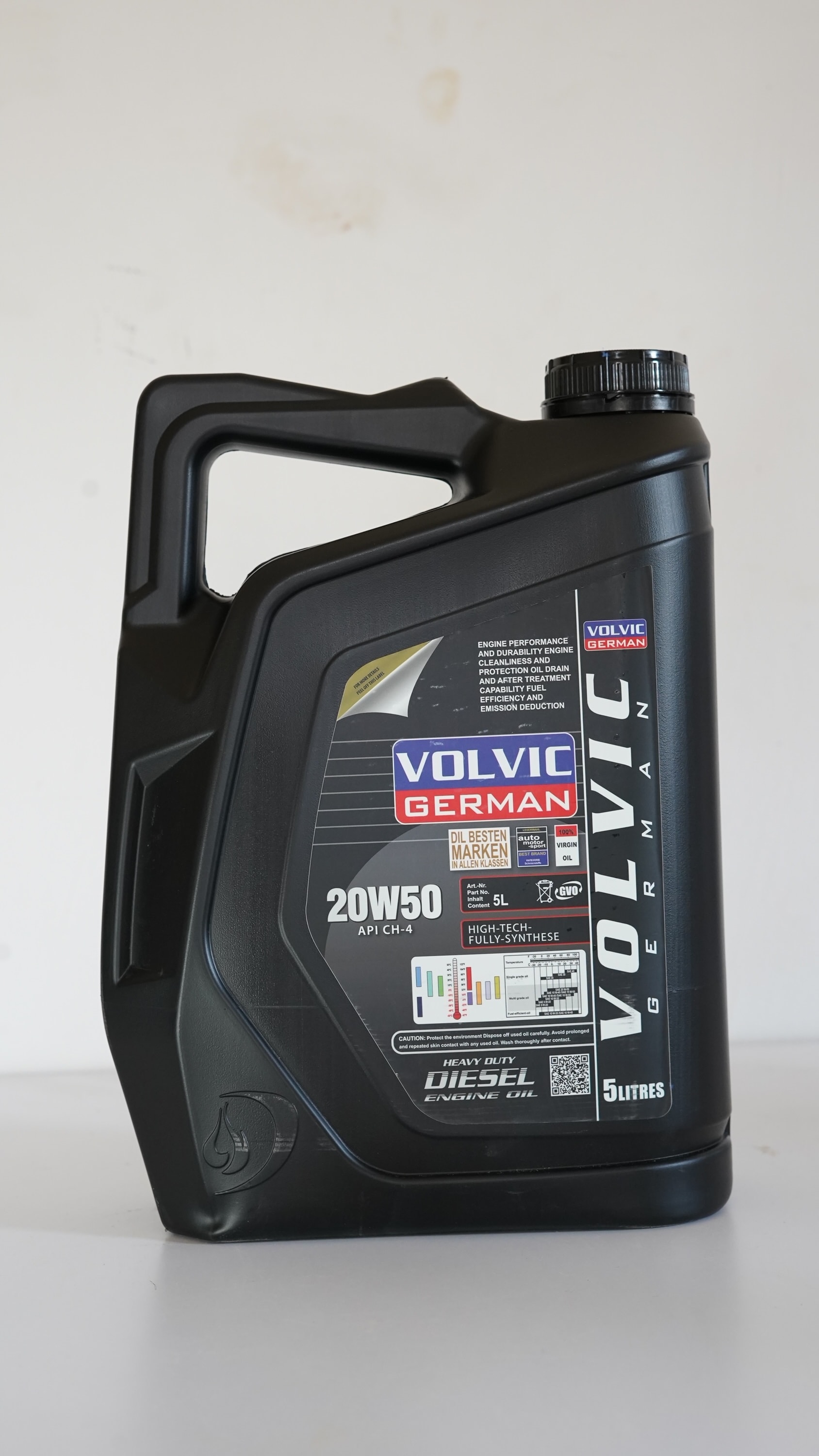 Volvic German 20W-50 CH-4 diesel engine oil 5 litres
