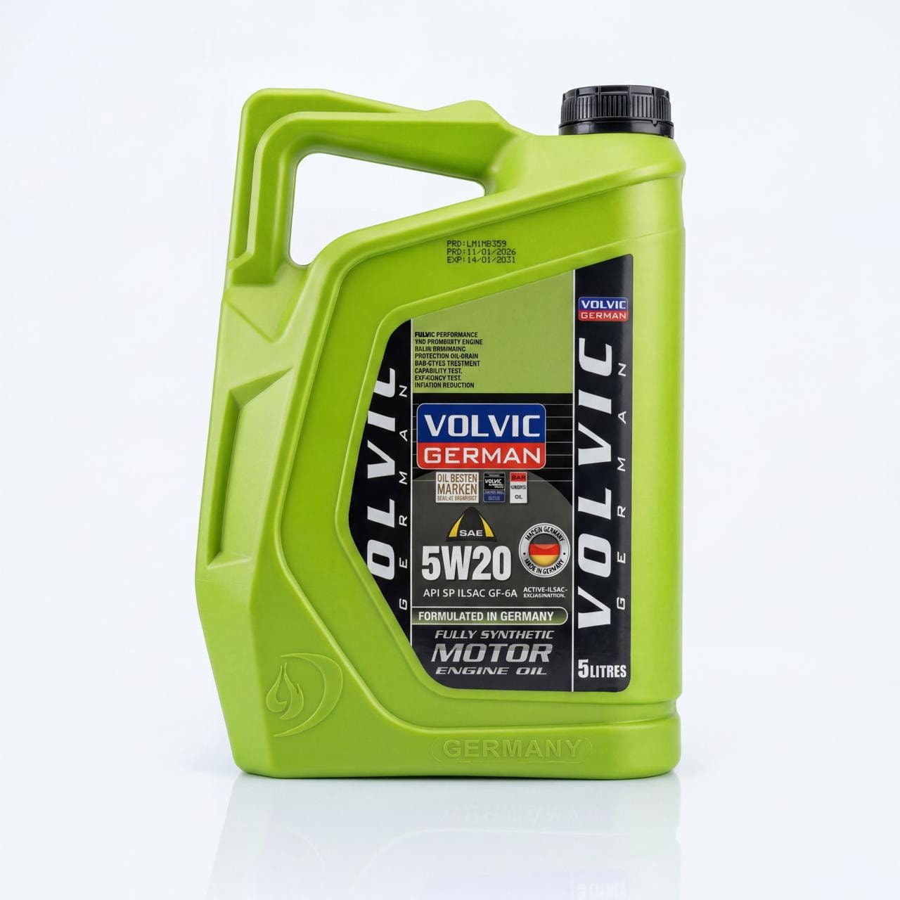 Volvic German 5W-20 full synthetic engine oil 5 litres