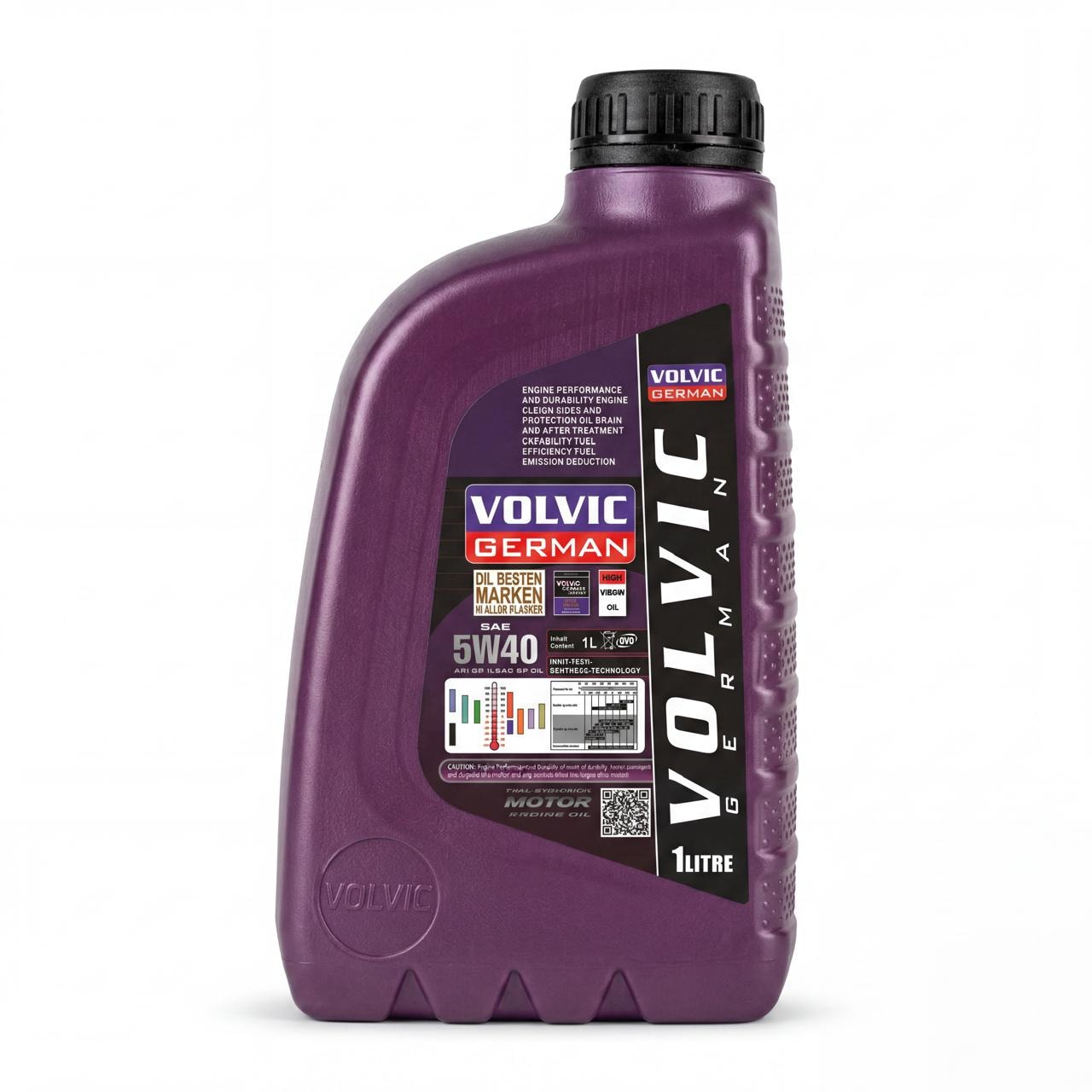 Volvic German 5W-40 full synthetic engine oil 1 litre