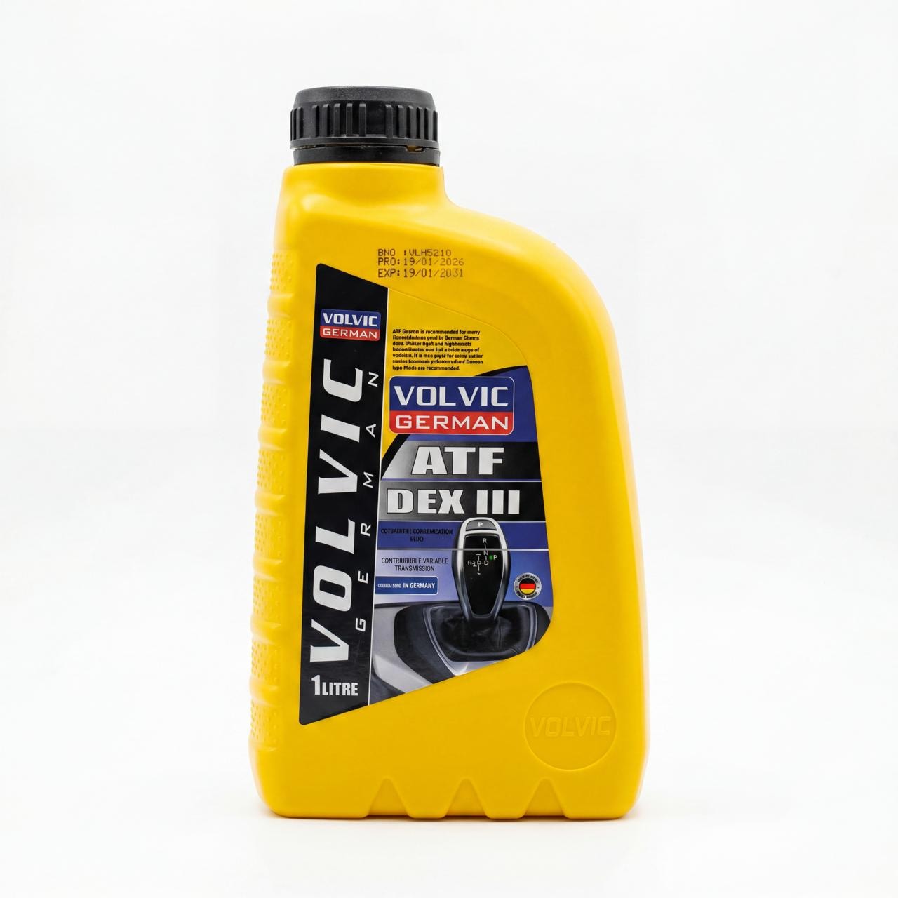 Volvic German ATF DEX III transmission fluid yellow 1 litre