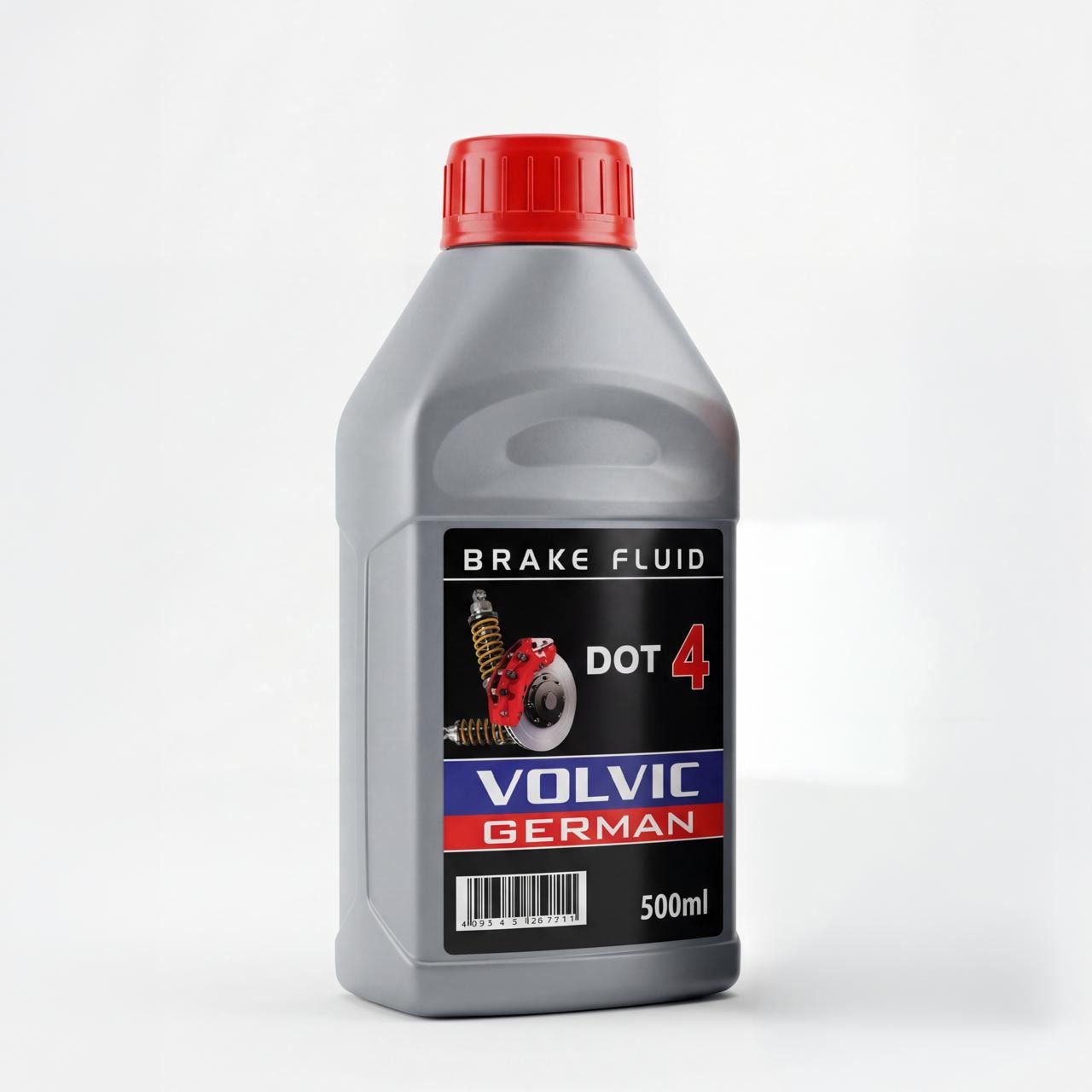 Volvic German Brake Fluid DOT 4 500ml bottle